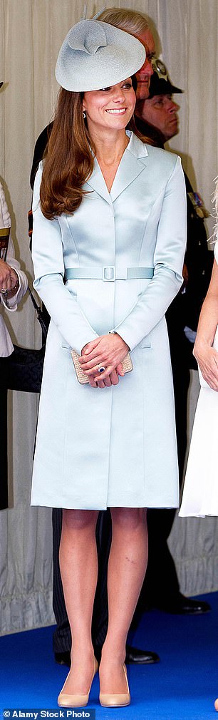 Kate attends the Order Of The Garter Service in Windsor, on June 16, 2014