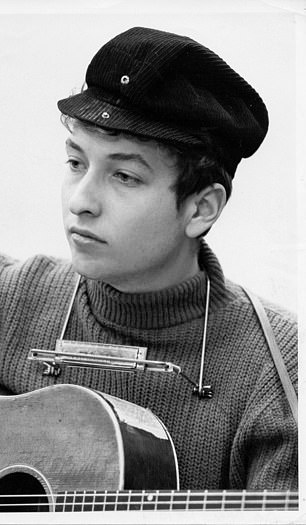 Dylan im Jahr 1961 abgebildet