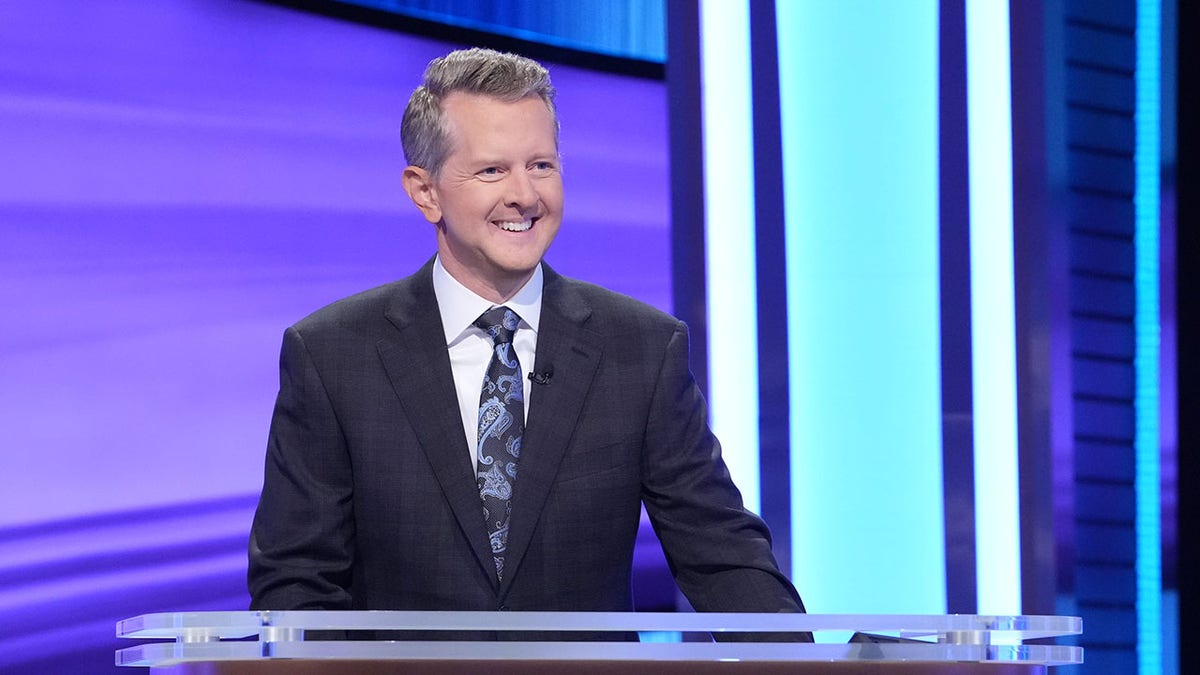 Ken Jennings auf dem Jeopardy-Podium