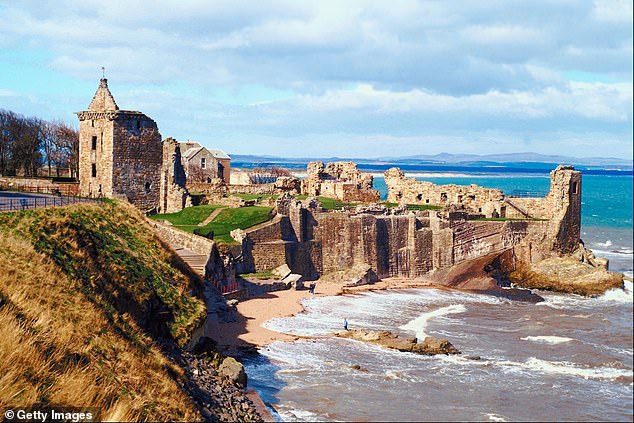 Families can go on egg hunts at St Andrews Castle in Fife