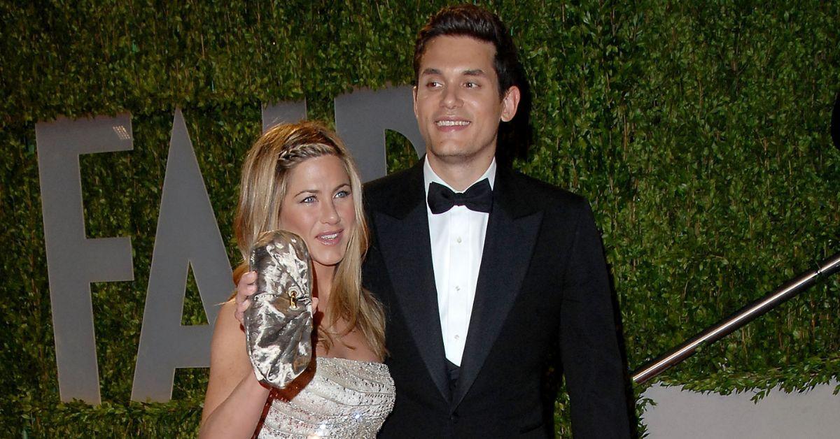 Jennifer Aniston und John Mayer kommen zur Vanity Fair Oscar Party 2009