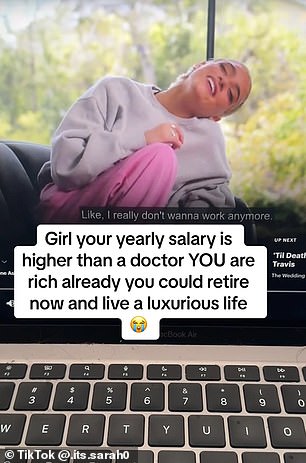 Dixie D'Amelio, eine 22-jährige Influencerin mit einer 57-Millionen-Fangemeinde, ging mit einem Video viral, in dem sie sich darüber beschwert, arbeiten zu müssen, und beschließt, stattdessen „reich zu heiraten“.