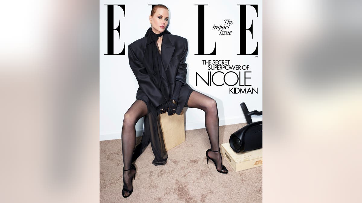 Nicole Kidman auf dem Cover des Elle-Magazins