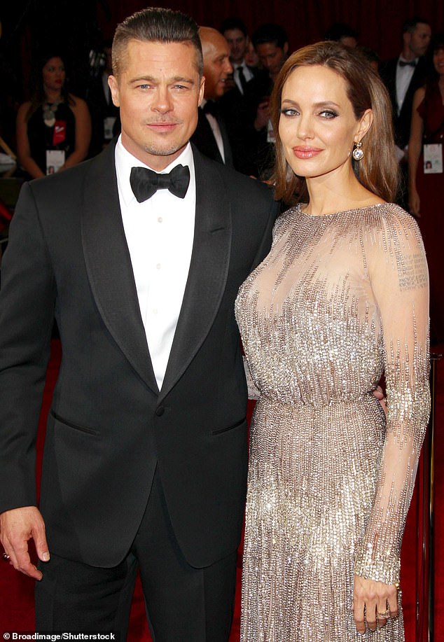 Angelina also wrote, directed and produced the film - later admitting it felt unusual to simulate love making with her husband on camera. The pair pictured in 2014