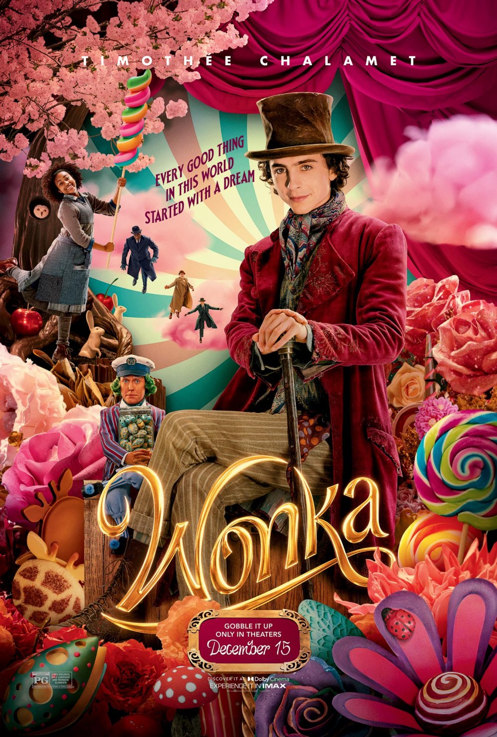Timothee Chalamets beste Looks auf Willy Wonka Tour 573
