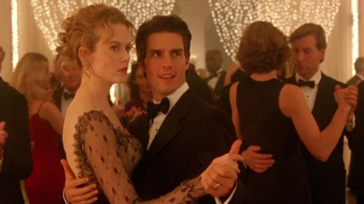 Nicole Kidman und Tom Cruise dabei "Augen weit geschlossen."