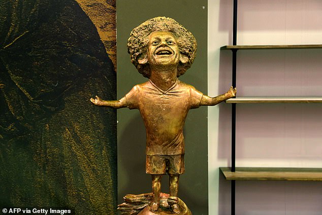 The creation of Mo Salah was made by Egyptian sculptor Mai Abdel Allah