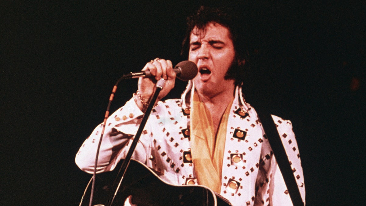 Rocksänger Elvis Presley