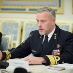 Der Chef des NATO-Militärausschusses fordert in Kiew starke Unterstützung der Verbündeten