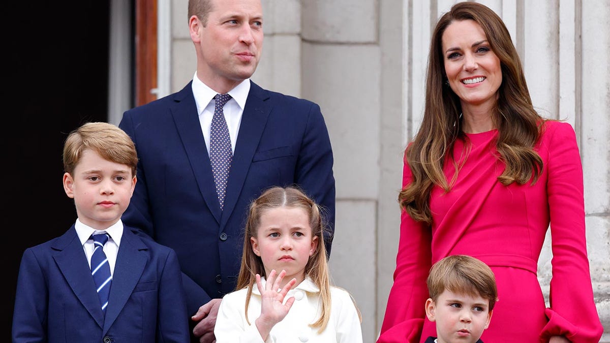 Kate Middleton mit ihrer Familie