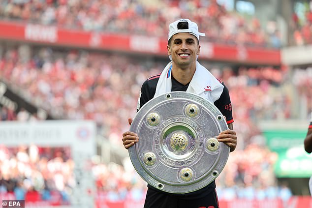 Cancelo verbrachte auch die zweite Hälfte der letzten Saison beim FC Bayern München und verpasste damit den Triple-Triumph von Man City