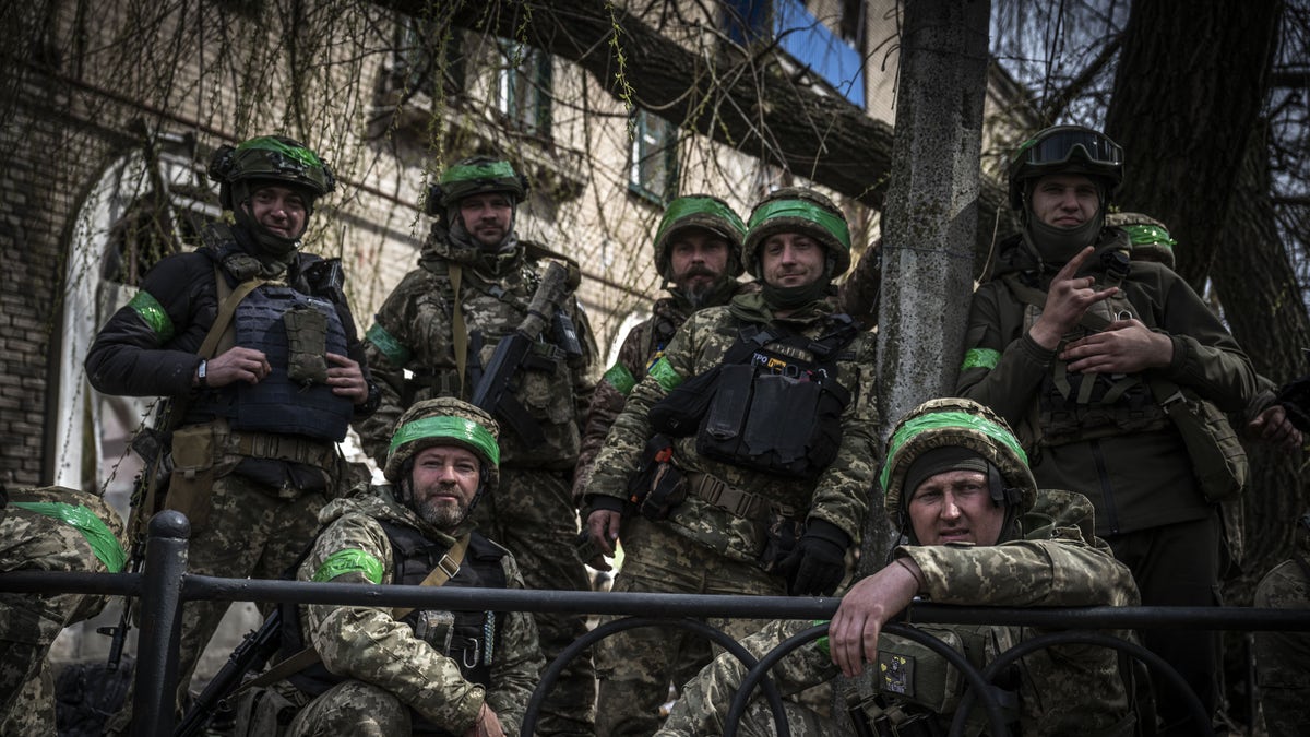 Ukrainische Truppen Russland