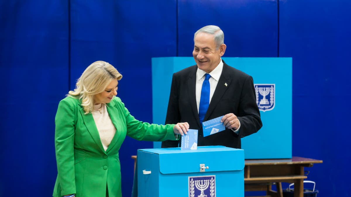 Benjamin Netanjahu wählt