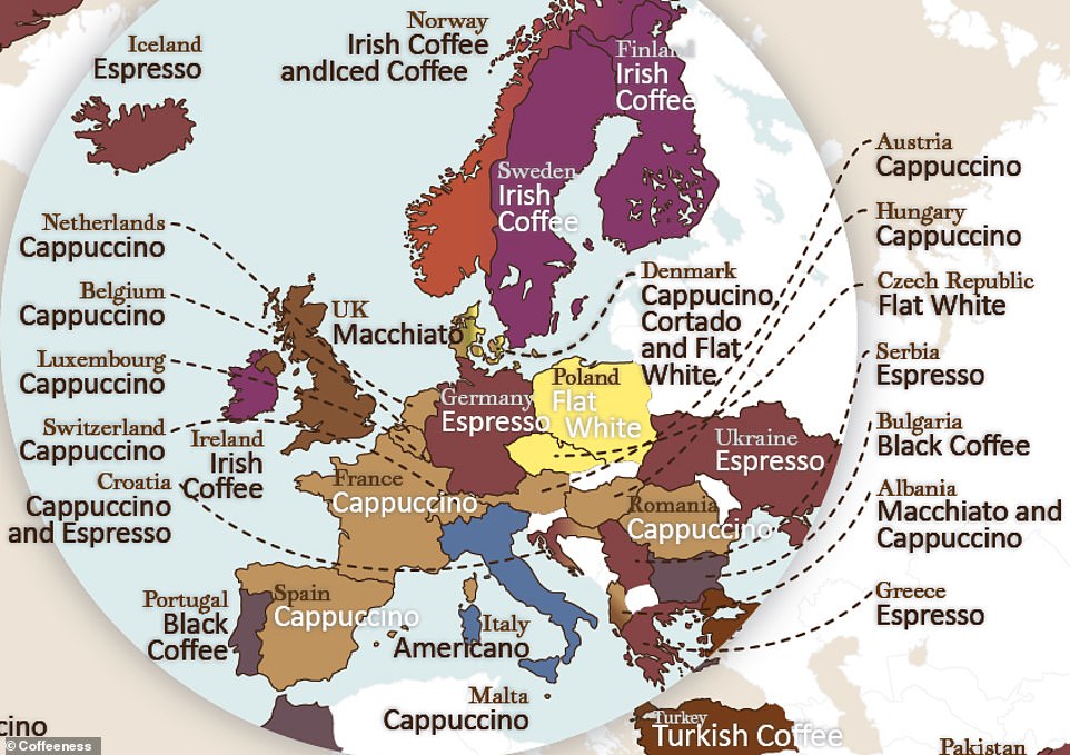Espresso ist das zweitbeliebteste Kaffeegetränk der Welt.  Das starke, konzentrierte Gebräu wird in 14 Ländern weltweit bevorzugt, darunter Deutschland, Griechenland und Island