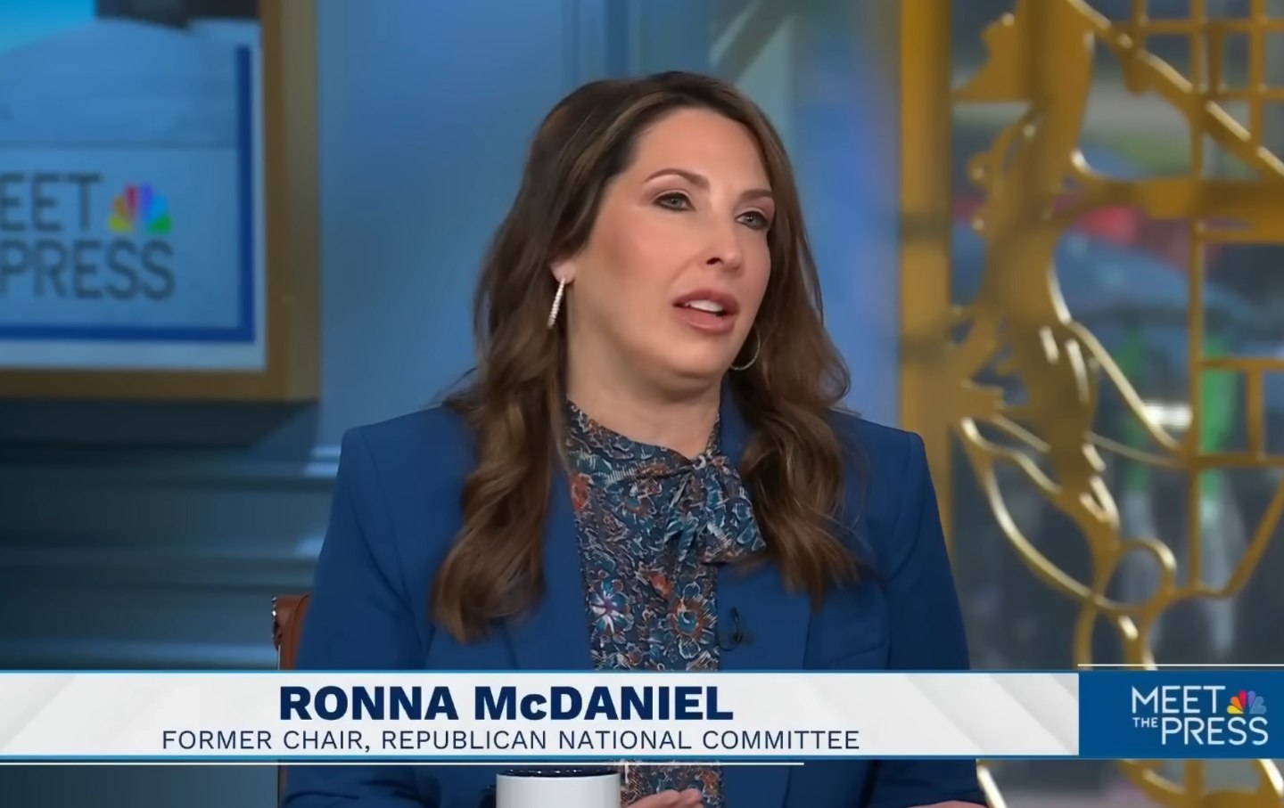 Ronna McDaniel tritt bei NBC auf 