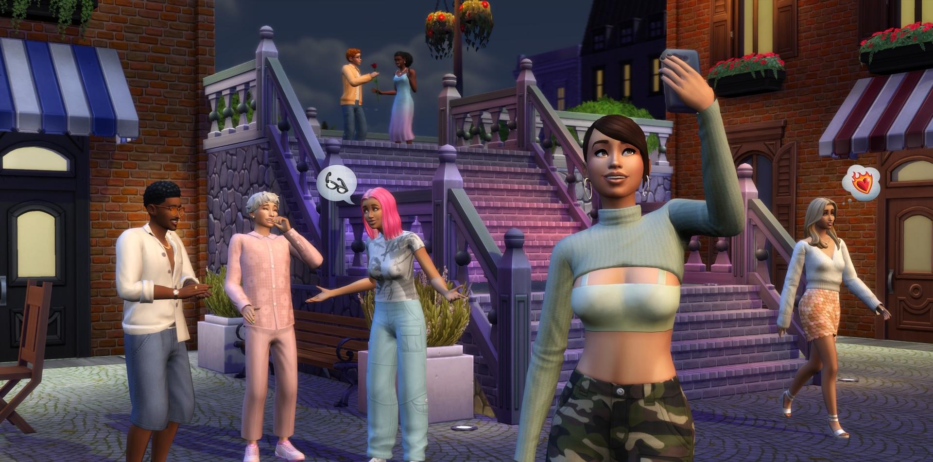 „Die Sims 4“-Nachtleben