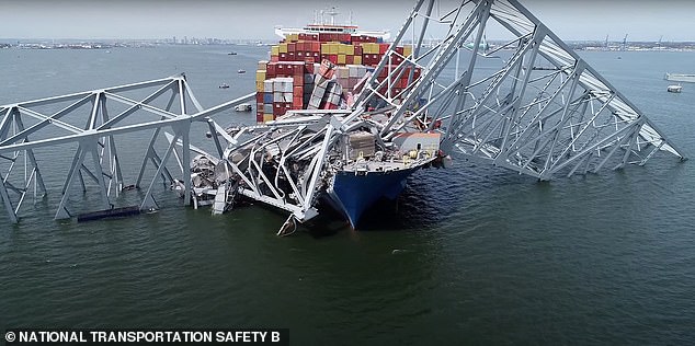 A police dispatcher put out a call just before the collapse saying a ship had lost its steering and asked officers to stop all traffic on the bridge, according to Maryland Transportation Authority first responder radio traffic