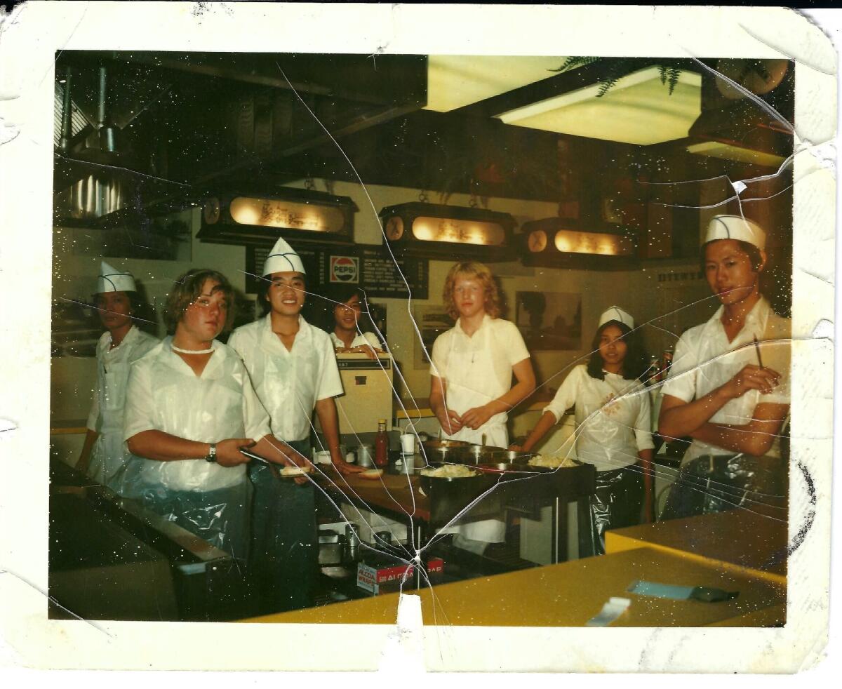 Der Burgerladen Jeremiah P. Throckmorton Grille in Beverly Hills.
