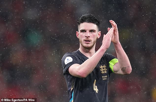 Arsenal midfielder Declan Rice is fundamental to everything Southgate's England do