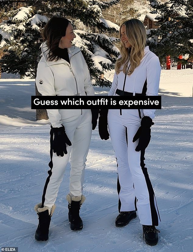 Erraten Sie das Outfit – Ski-Edition!  Einer kostet 119 £ bei Zara und die teurere Variante kostet 921 £ bei Cordova