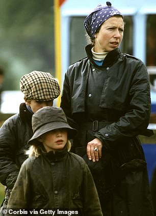 Anne und ihre Kinder im Jahr 1987