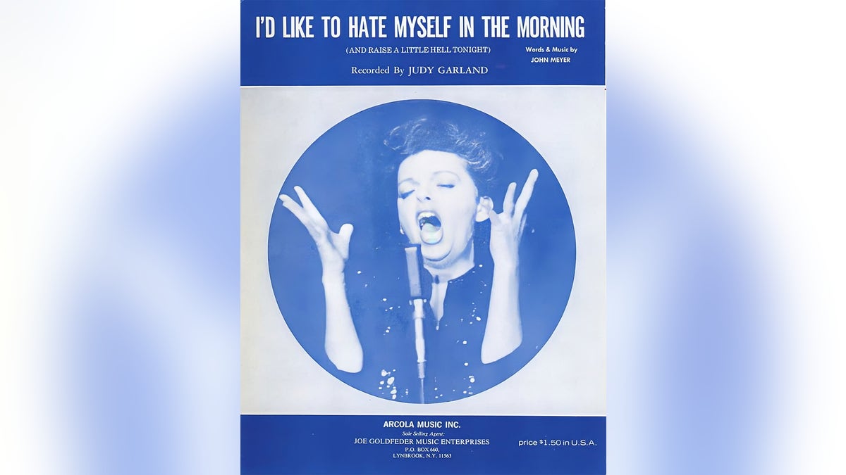 Ein Poster von John Meyers Musik für Judy Garland