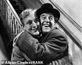 Alec Guinness (above, with Stanley Holloway) is at the top of his game here