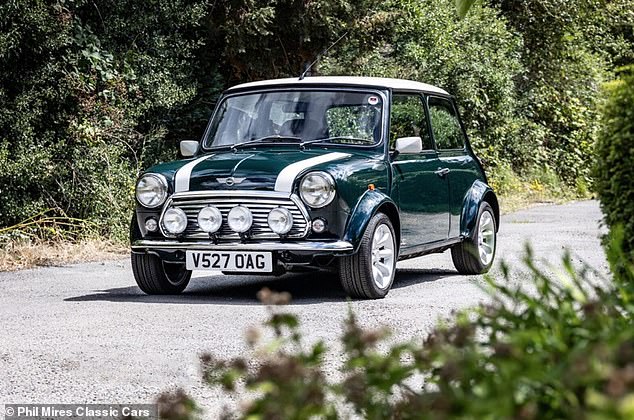 The John Cooper LE 40 is another modern-era Mini Phil tries to source. Launched in 1999 with a production run of 300 units, it was a tribute to 40 years of the Mini and to mark the 40th anniversary of the Cooper F1 World Championship