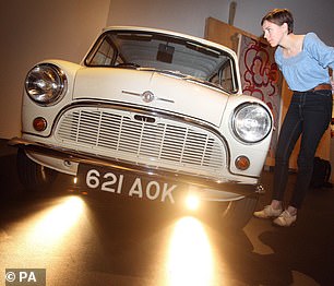 Pictured here, the car featured at the British Design 1948-2012 exhibition at the V&A, London in 2012