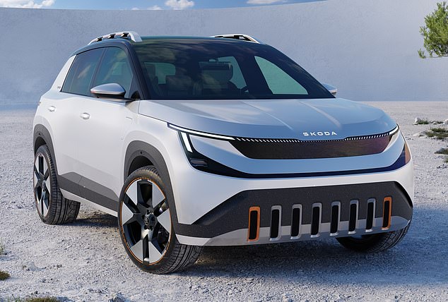Nächstes Jahr im Angebot: Skoda hat uns einen ersten Blick auf sein neues vollelektrisches Einstiegs-SUV namens Epiq geworfen