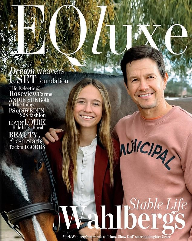 Mark und Grace machten das Cover von EQluxe mit dem Titel „Stable Life Wahlbergs“.