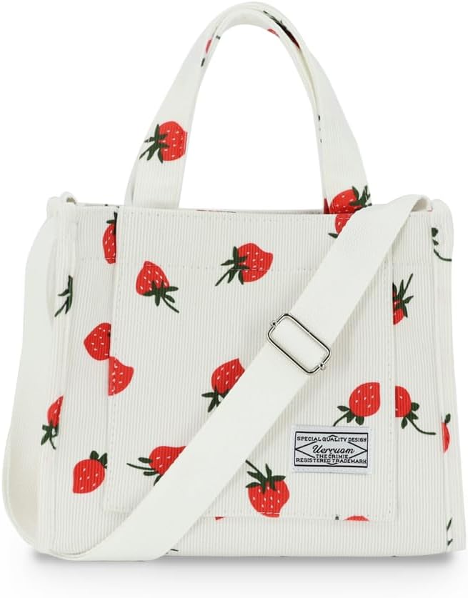 Erdbeer-Einkaufstasche