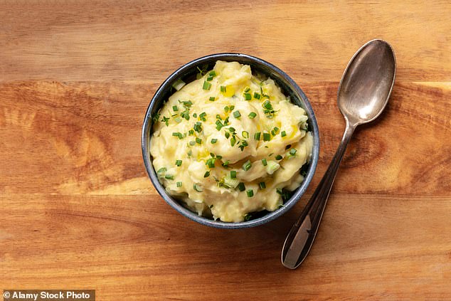 To avoid gluey mashed potatoes, try not to overwork the spuds. This will release too much starch too quickly which can form an Oobleck-like shear-thickening liquid