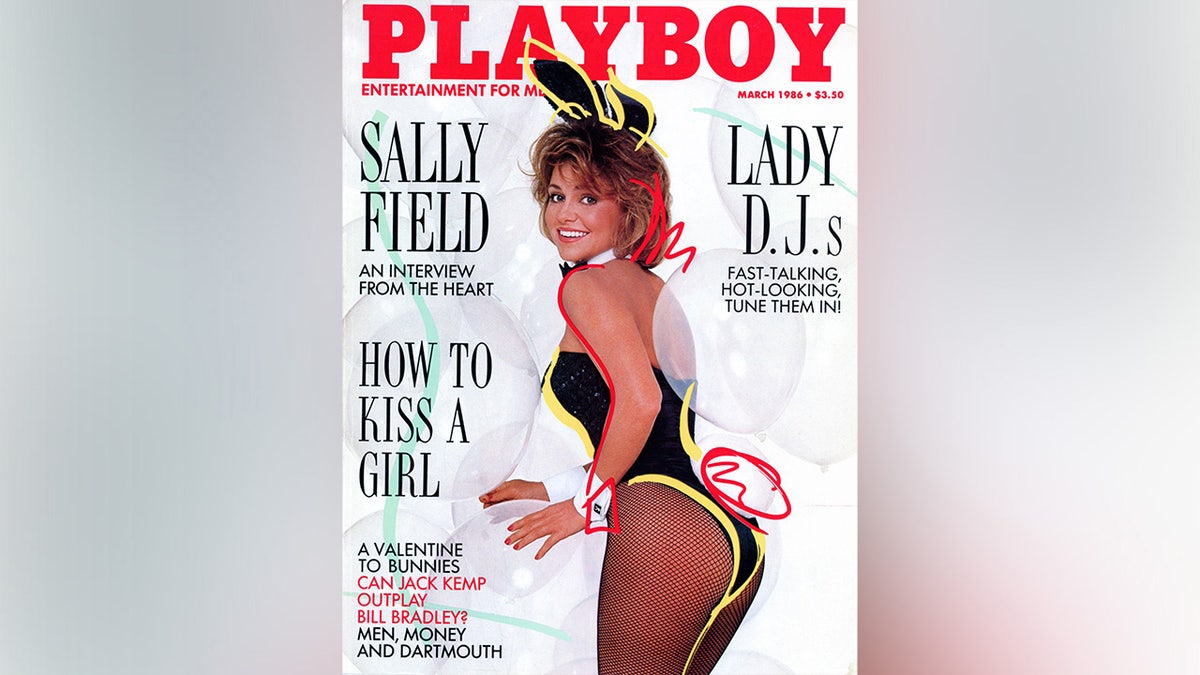 Sally Field auf dem Cover des Playboy-Magazins