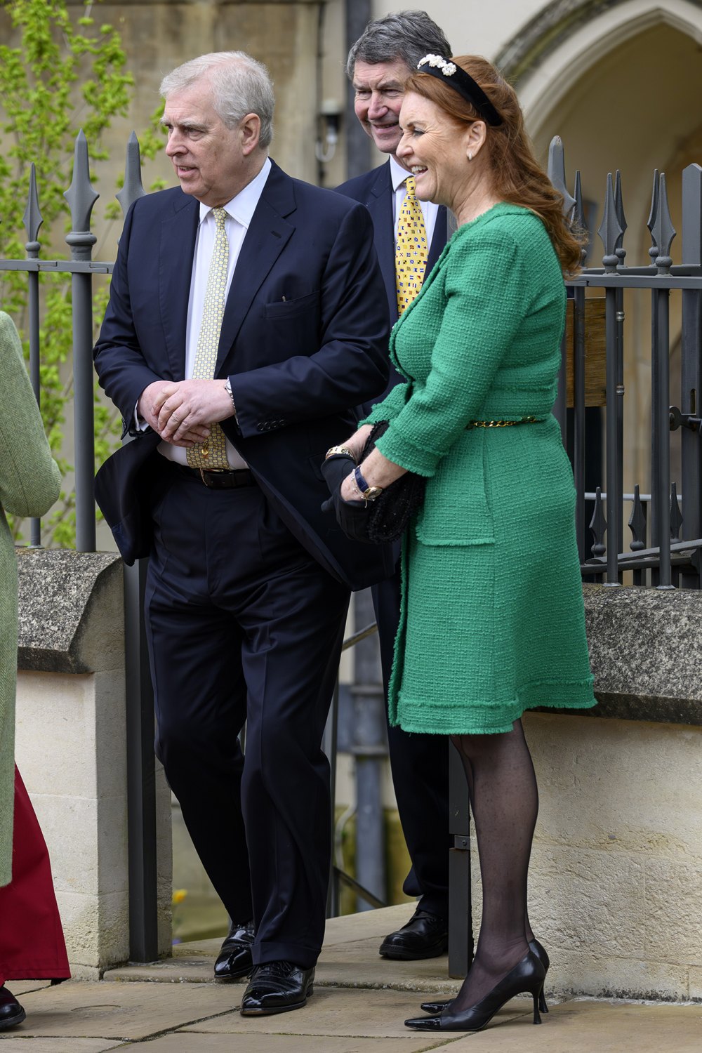 Prinz Andrew und Ex-Frau Sarah Ferguson haben einen seltenen Auftritt mit den Royals beim Ostergottesdienst