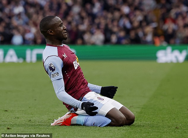 Moussa Diaby eröffnete den Torreigen für Aston Villa mit einem Donnerschlag von der Strafraumgrenze
