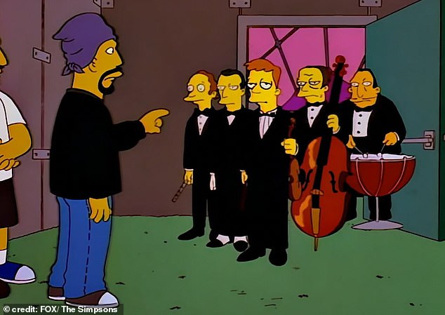 Eine weitere Simpsons-Vorhersage hat sich fast 30 Jahre später bewahrheitet, als Cypress Hill sich mit dem London Symphony Orchestra zusammenschließt.  Der Witz erschien in dieser Folge: Homerpalooza im Jahr 1996
