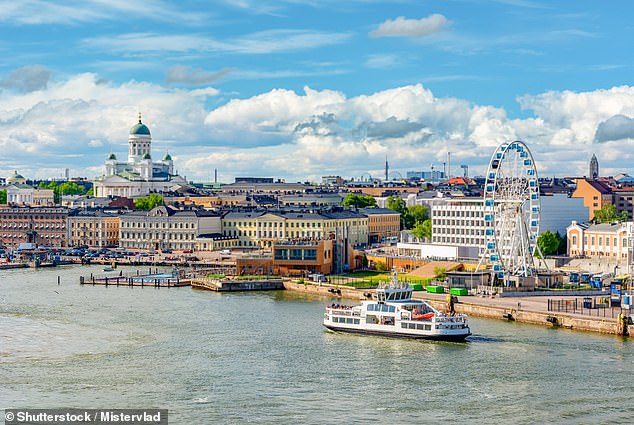 Finnland wurde in einem jährlichen, von den Vereinten Nationen geförderten Index zum siebten Mal in Folge zum glücklichsten Land der Welt gekürt.  Im Bild: Helsinki