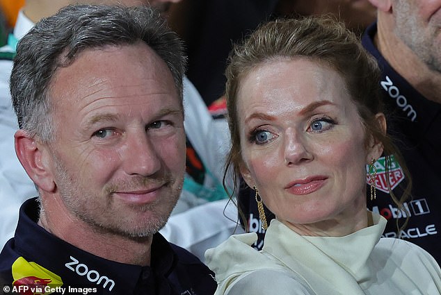 Red-Bull-Chef Christian Horner (links) hat vor dem Großen Preis von Australien in der Formel 1 von seiner Frau Geri Halliwell ein strenges Regelwerk erhalten