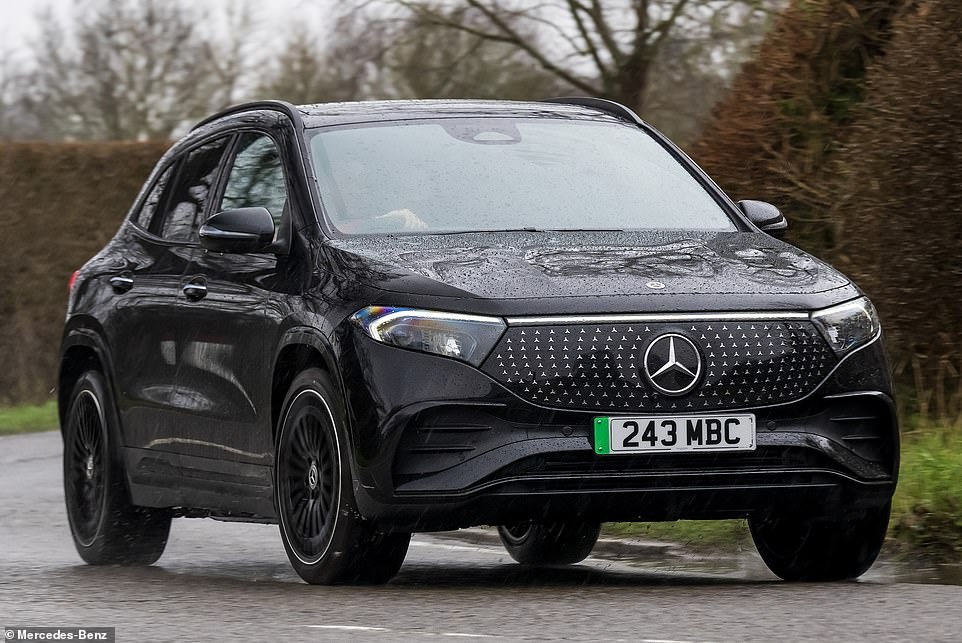 Mercedes' smallest electric SUV - the EQA - is another victim of falling demand for EVs. a year-old model today is worth 31.4% less than a car of the same age with matching 10,000 miles would have sold for 12 months earlier