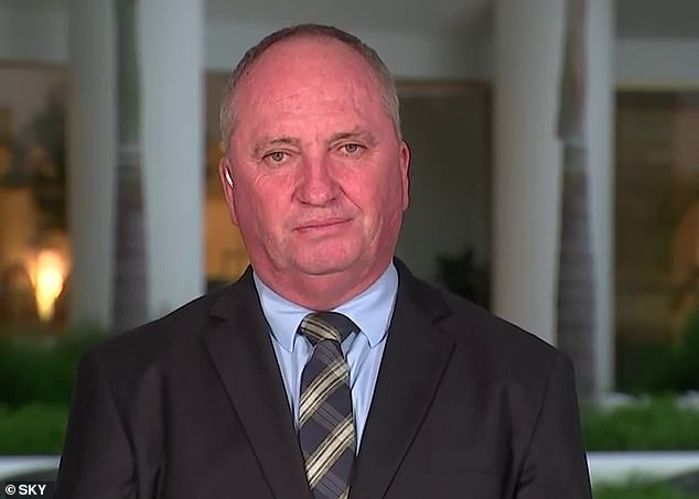 Der ehemalige stellvertretende Premierminister Barnaby Joyce (im Bild) sagte, Australien solle eine „harte“ Haltung gegenüber den Spionage-Enthüllungen einnehmen