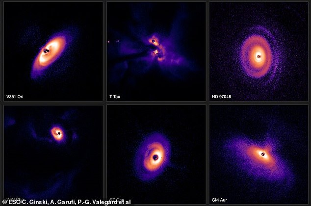 Die atemberaubenden Bilder, die mit dem Very Large Telescope (ESOs VLT) der Europäischen Südsternwarte in Chile aufgenommen wurden, stellen eine der umfangreichsten Durchmusterungen von Scheiben dar, die Planeten bilden