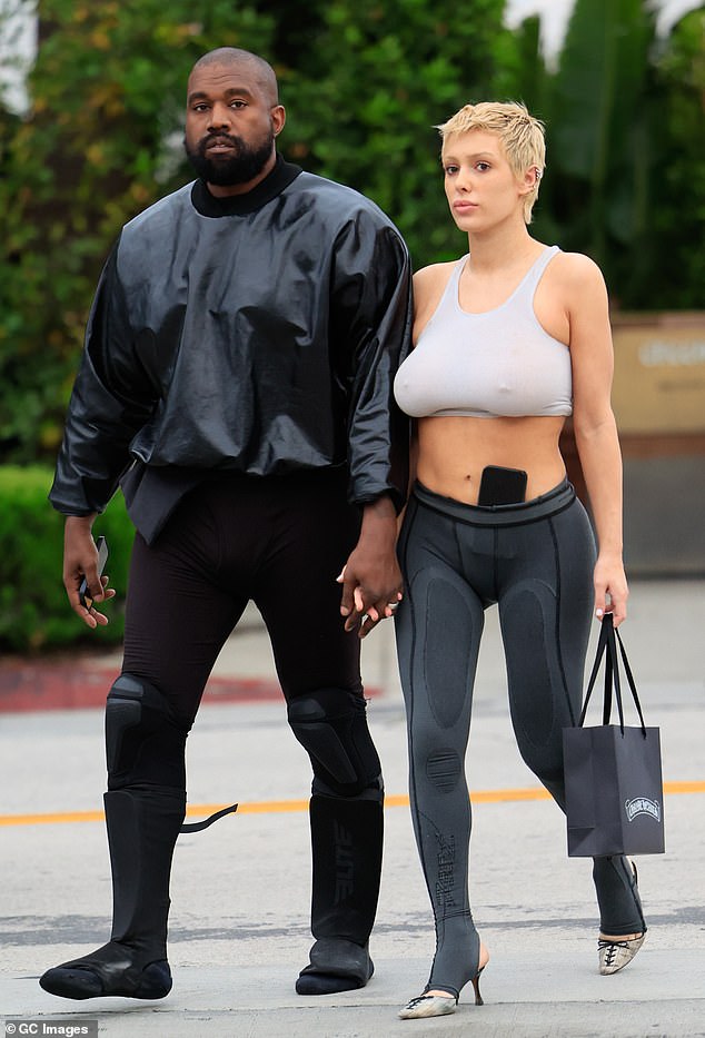 The exact methods behind Bianca's very toned abs - and ample bust - are not known. The couple pictured in Los Angeles in May