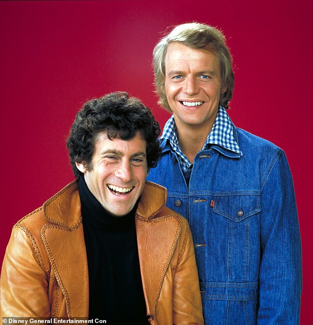 Paul Michael Glaser (left) as the streetwise David Starsky and David Soul as the more intellectual Kenneth "Hutch" Hutchinson