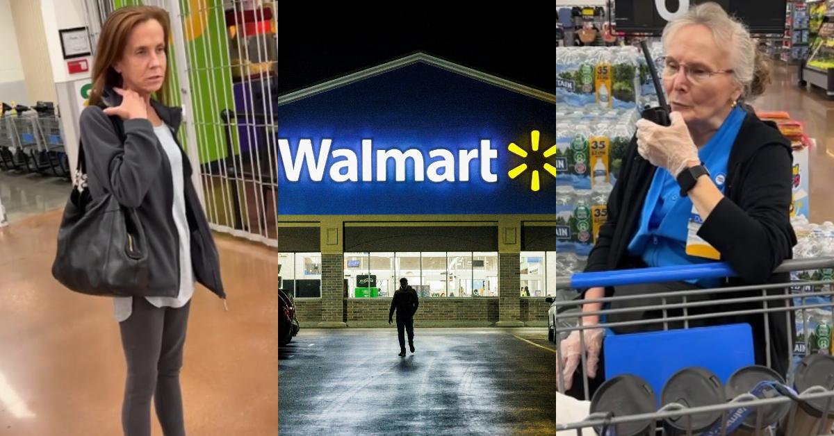 Karen nennt älteren Walmart-Begrüßer unhöflich, Internet-Quatsch