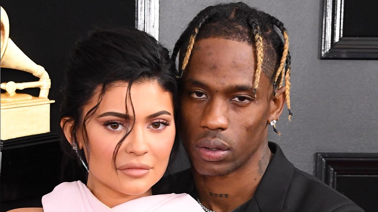 Kylie Jenner und Travis Scott bei den 61. jährlichen GRAMMY Awards im Staples Center am 10. Februar 2019