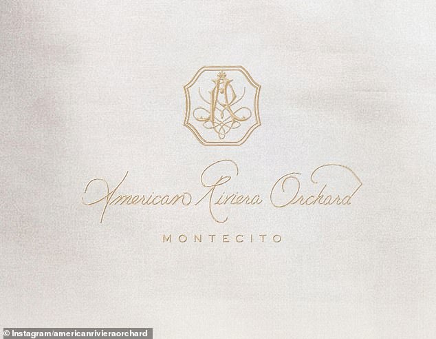 Meghan Markle hat gestern über Instagram das Logo ihrer Marke – American Riviera Orchard – veröffentlicht