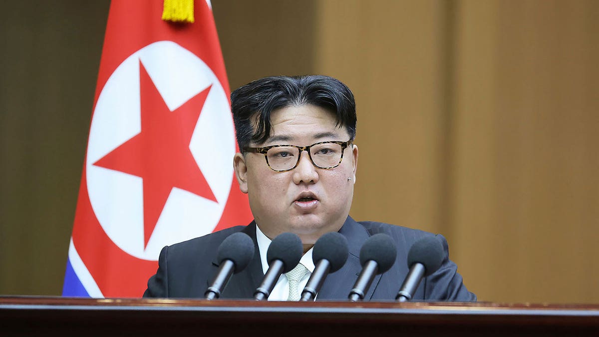 Kim Jong Un spricht