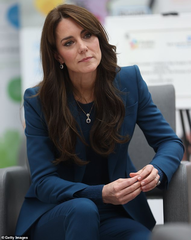 Die Prinzessin von Wales bei der Eröffnung einer Tagesklinik in London am 5. Dezember 2023