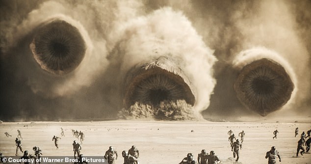 Spielberg lobte die Sandwurmszene als eine seiner Lieblingsszenen in Dune: Part Two